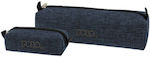 Polo Fabric Blue Jean Pencil Case Original Jean with 1 Compartment