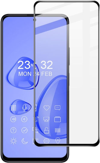 Imak Pro+ Full Face Tempered Glass Μαύρο (Poco M4 Pro 5G)
