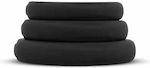 Easytoys Cockrings Silicone Set Black 3τμχ