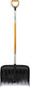 Fiskars Snow Shovel with Plastic Handle