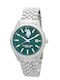 U.S. Polo Assn. Men's Watch 40mm Battery with Silver Metal Bracelet