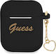 Guess Charm Silicone Case Black for Apple AirPods