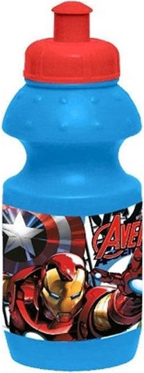 Gim Sport Παιδικό Παγούρι Avengers Πλαστικό με Pop-Up Καπάκι