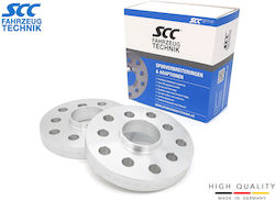 SCC Αποστάτες Τροχών Αυτοκινήτου Al 7075 Ασημί 20mm (5x112) για Chrysler Daytona 2τμχ SCC Αποστάτες Τροχών Αυτοκινήτου Al 7075 Ασημί 20mm (5x112) για Chrysler Daytona 2τμχ