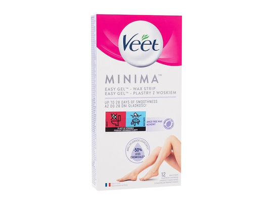 Veet Minima Easy Gel Wax Strips 12pcs