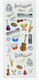 Exas Paper Αυτοκόλλητα Musical Instruments