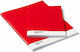 Pantone Blank Saddle Stitch Notebook Red 2pcs
