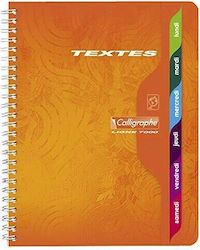 Spiral Notebook Ruled Calligraphe 1056c 7000 Series Orange 1pcs