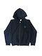 Joyce Boys Hooded Sweatshirt with Zipper Black