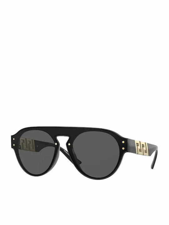 Versace Γυαλιά Ηλίου Μαύρα με Κοκκάλινο Σκελετό Versace Γυαλιά Ηλίου Μαύρα με Κοκκάλινο Σκελετό