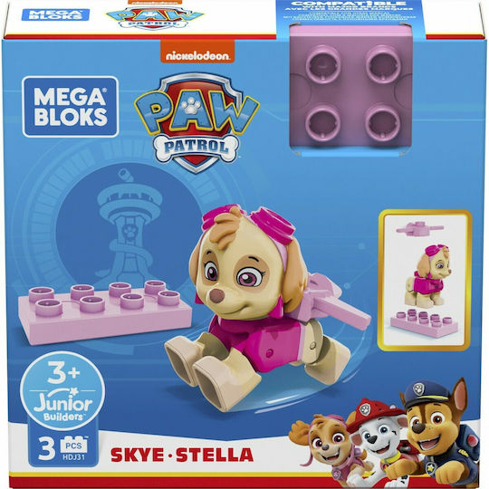 Mega Bloks Τουβλάκια Skye Stella για 3+ Ετών 3τμχ