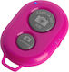 Bluetooth Selfie Remote Control In Fuchsia Colour