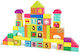 Top Bright Numeracy Building Blocks Wooden Σετ με Ζωάκια for 1+ years 50pcs