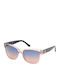 Guess Damen Sonnenbrille mit Rosa Kunststoff Gestell und Blau Verlaufsfarbe Linse GU7823 57W