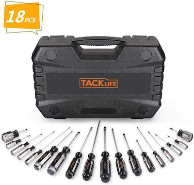 Tacklife Set 18 Șurubelnițe HSS7B