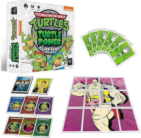 Board Game Teenage Mutant Ninja Turtles for 3-6 Players 8+ Years Old (EN) USAopoly