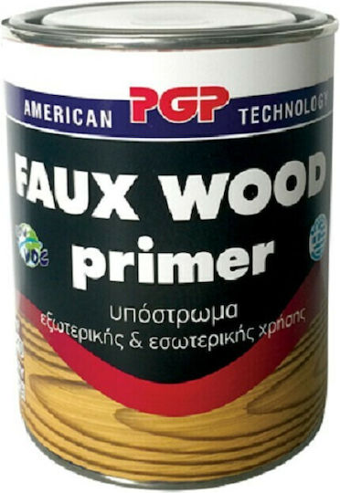 PGP Faux Wood Primer Αστάρι Ροζ 0.75lt