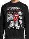 Rolling Stones Hanorace Negru DJ1354