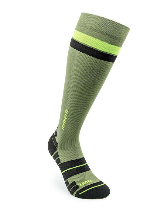 Relaxsan Compression Sport Running Κάλτσες Πράσ...