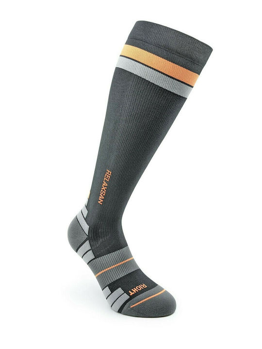 Relaxsan Compression Sport Running Κάλτσες Γκρι...