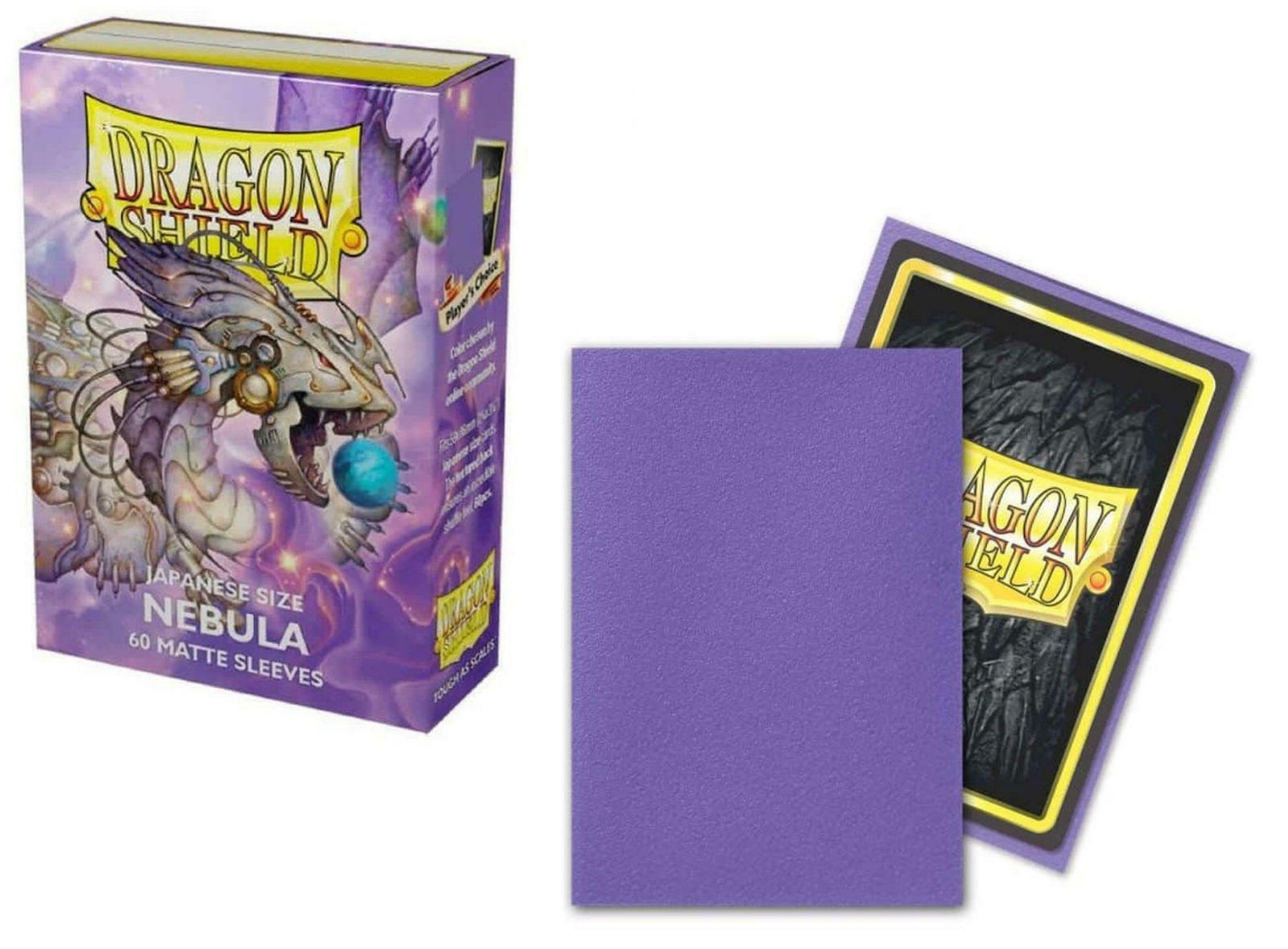 Dragon Shield Japanese Size Card Sleeves Matte Nebula 60τμχ Skroutz.gr