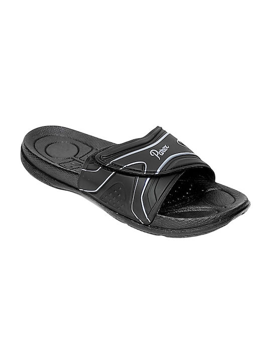 Parex Herren-Sandalen Schwarz