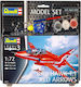 Revell BAe Hawk T.1 Red Arrows Φιγούρα Μοντελισμού Αεροπλάνο Κόκκινη 70 Κομματιών σε Κλίμακα 1:72 με Κόλλα και Χρώματα 16.1x13εκ.
