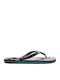 Spray Herren Flip Flops Schwarze