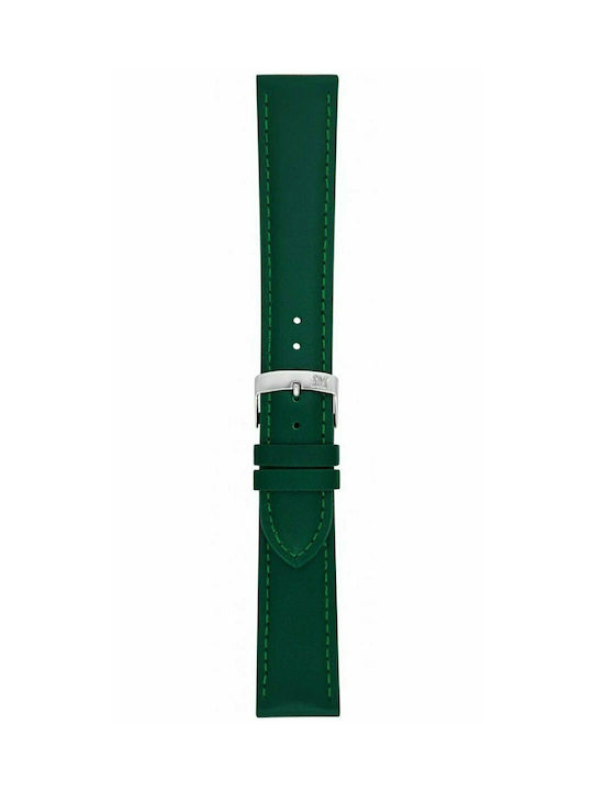 Morellato Grafic Δερμάτινο Λουράκι Πράσινο 18mm