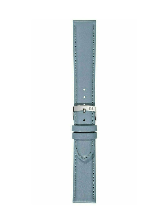 Morellato Grafic Leather Strap Gray 18mm