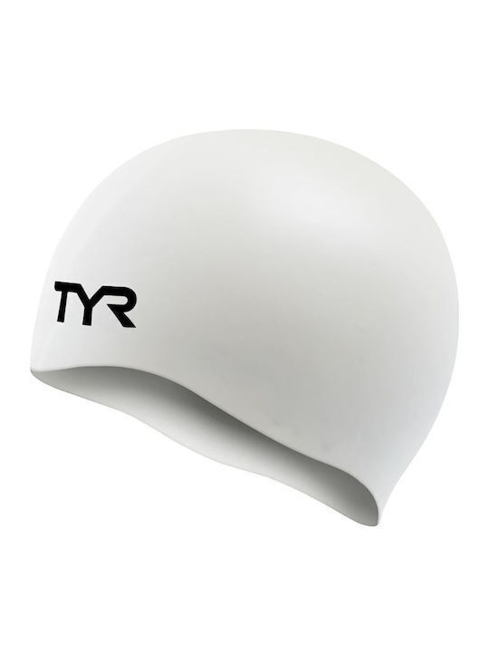 Tyr Wrinkle-Free Silicone Adults Swimming Cap W...