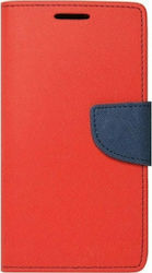 iSelf Fancy Book Δερματίνης Red/Navy (Samsung A...
