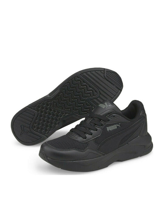 X-Ray Kids Sports Shoes Running with Laces Black