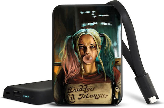 Smartoools Power Bank 10000mAh με Θύρα USB-A Harley Quinn