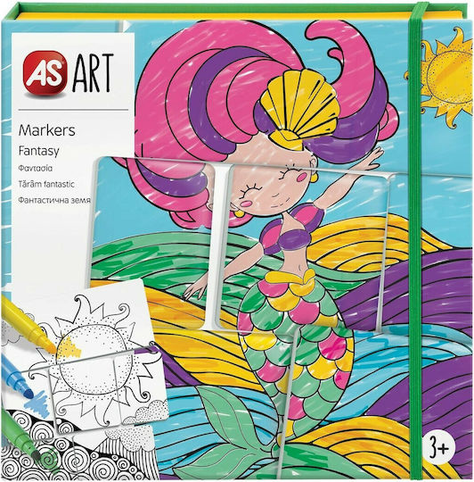 AS Painting Markers Fantasy for Children 3+ Years