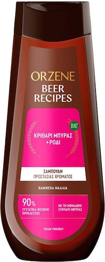 Orzene Bio Beer Recipes Shampoos Glanz für Gefärbt Haare 400ml