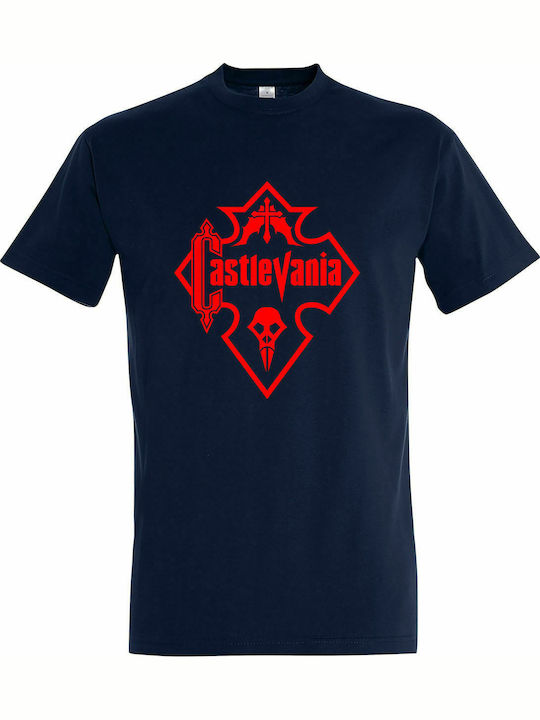 T-shirt Unisex " Castlevania, Anime ", French Navy