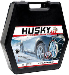 Husky No 260 Anti Skid Chains with 16mm Thickness for 4x4 Vehicle 2pcs