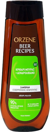 Orzene Bio Beer Recipes Σαμπουάν Ενυδάτωσης για Λιπαρά Μαλλιά 400ml