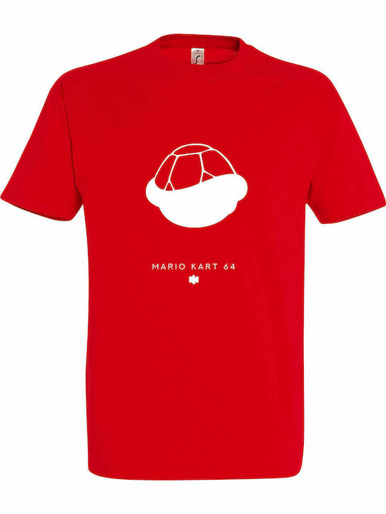 T-shirt Unisex " Super Mario Kart ", Red