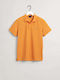 Gant Herren Kurzarmshirt Polo Orange