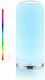 Aukey Επιτραπέζιο Διακοσμητικό Φωτιστικό με Φωτισμό RGB LED σε Λευκό Χρώμα