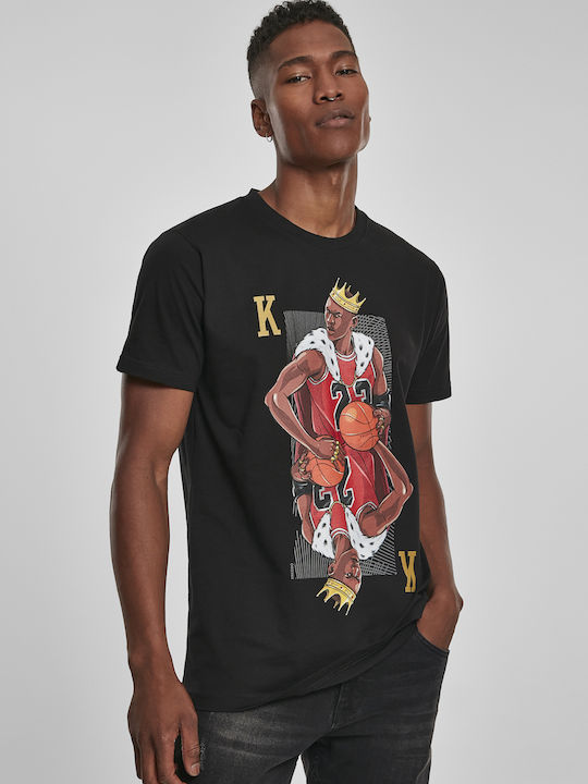 King Mike Αθλητικό T-shirt Μαύρο