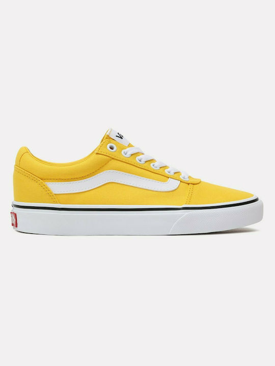 Vans Ward Γυναικεία Sneakers Κίτρινα