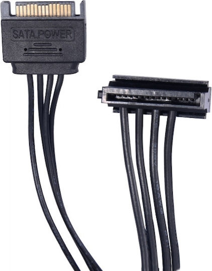Orico 15-Pin SATA III 15-Pin SATA III 20cm Negru DC15P-PX4