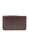 Leather Men's Wallet Cards Brown