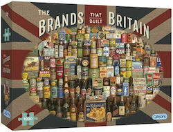 Puzzle Brands Built Britain 2D 1000 Κομμάτια