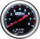 Carner Car Voltmeter Analog Instrument 52mm Racesport Mirror Look Tinted with 7 Colors