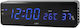 Naxius NXDCT-805S Tabletop Digital Clock with Alarm Blue