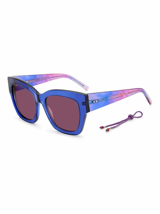 Missoni Sonnenbrillen mit Blau Rahmen und Braun...